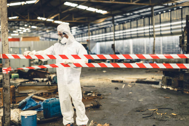 Professional Trauma Scene Cleanup technician working in Trent, SD